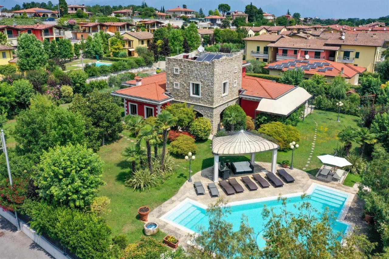 Private Luxury Villa With Pool Moniga del Garda 外观 照片