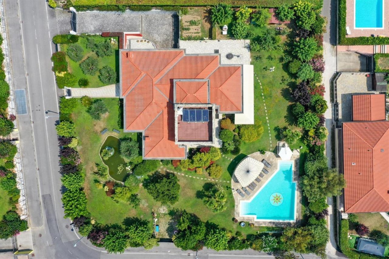 Private Luxury Villa With Pool Moniga del Garda 外观 照片