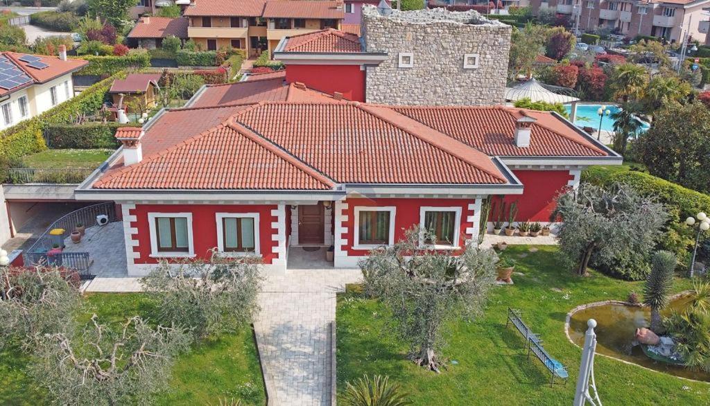 Private Luxury Villa With Pool Moniga del Garda 外观 照片