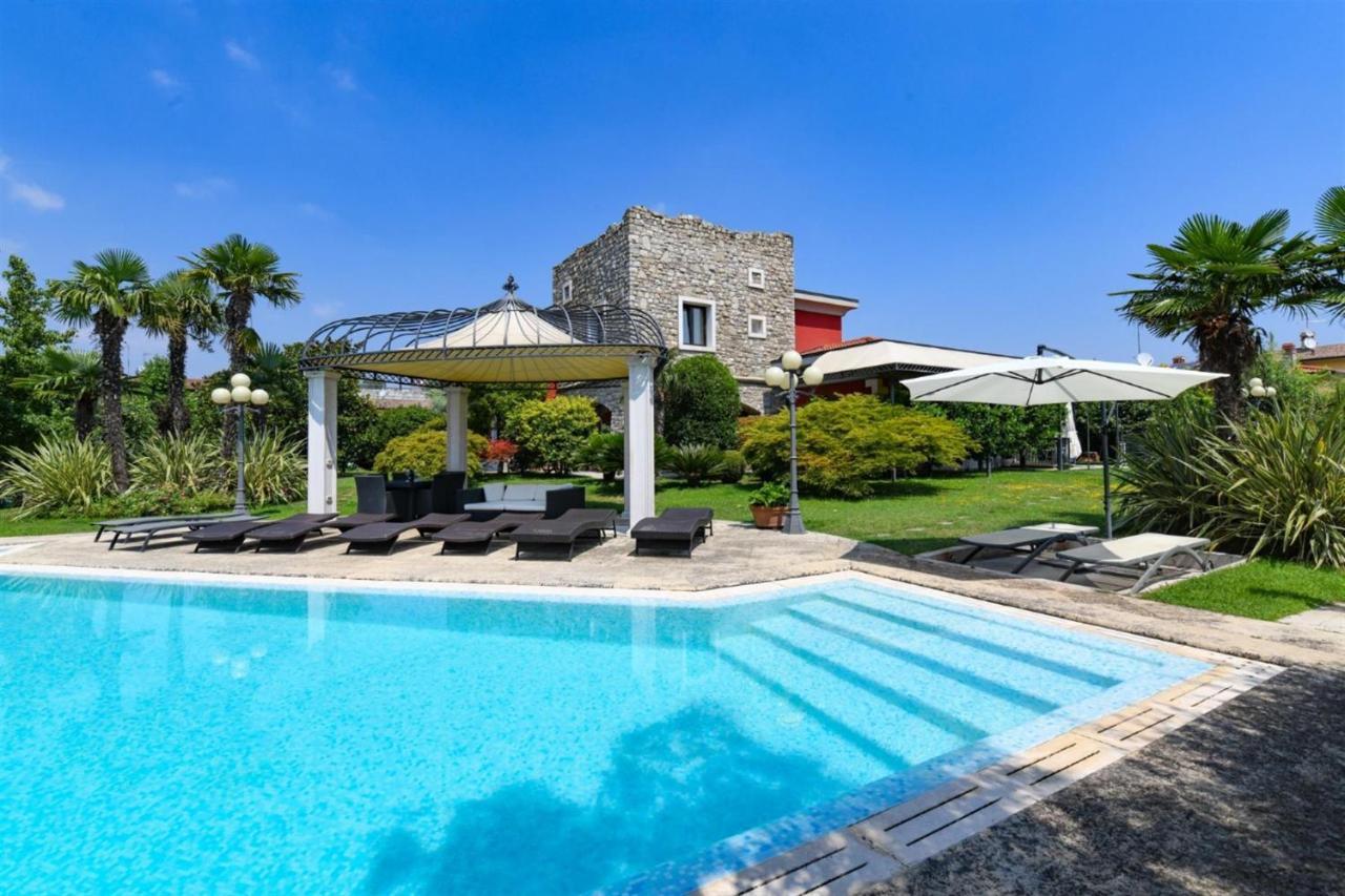 Private Luxury Villa With Pool Moniga del Garda 外观 照片