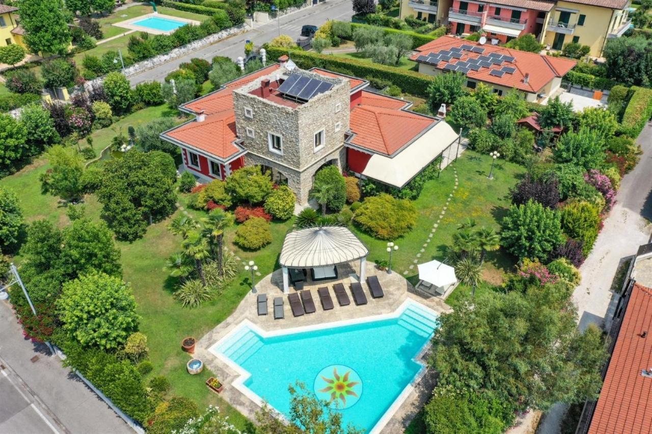 Private Luxury Villa With Pool Moniga del Garda 外观 照片