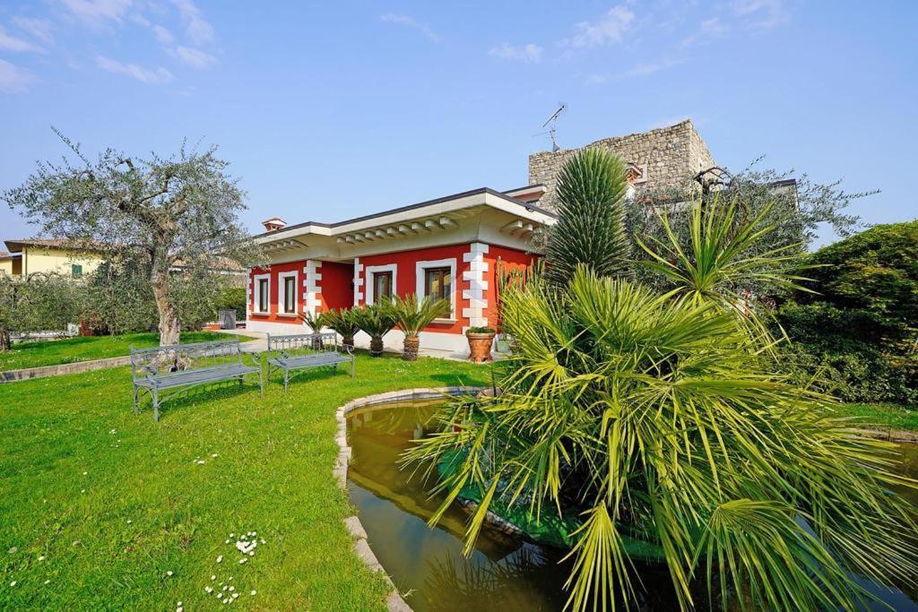 Private Luxury Villa With Pool Moniga del Garda 外观 照片